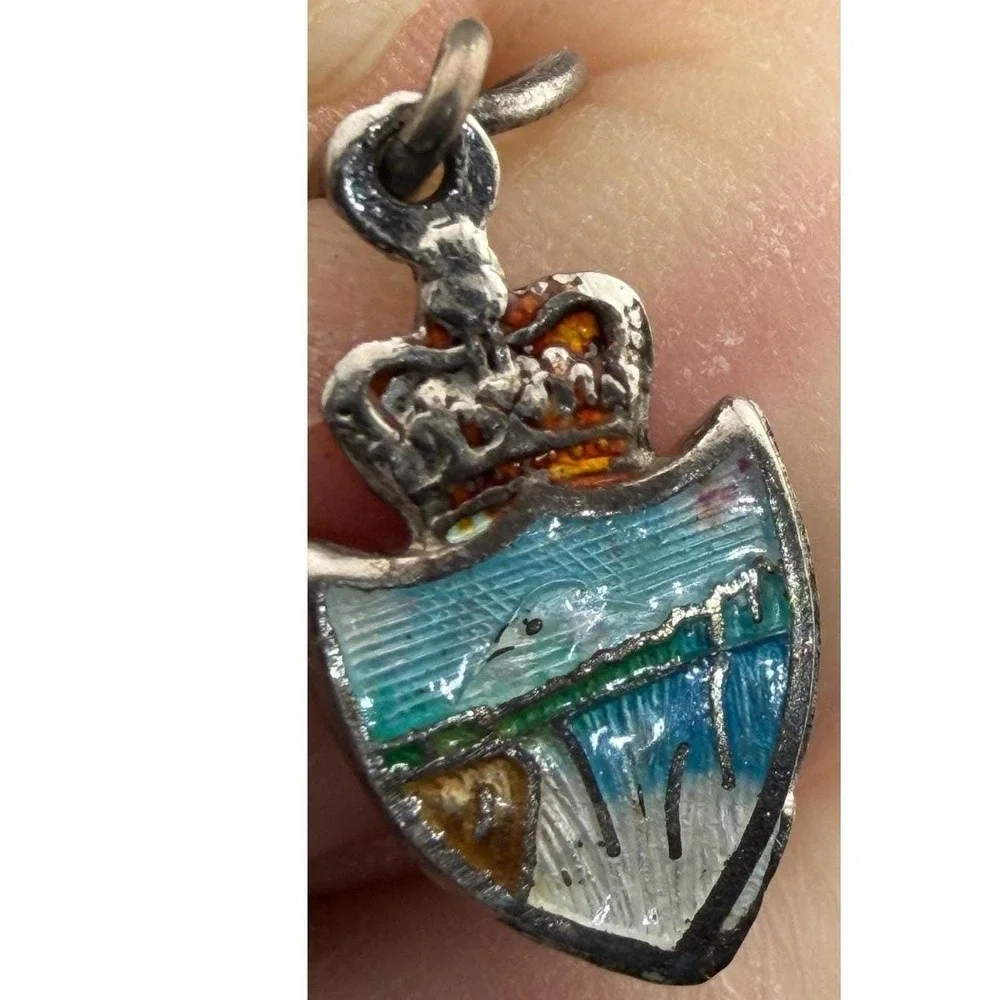 Vintage Canadian Sterling Charm Bracelet with Vintage Charms